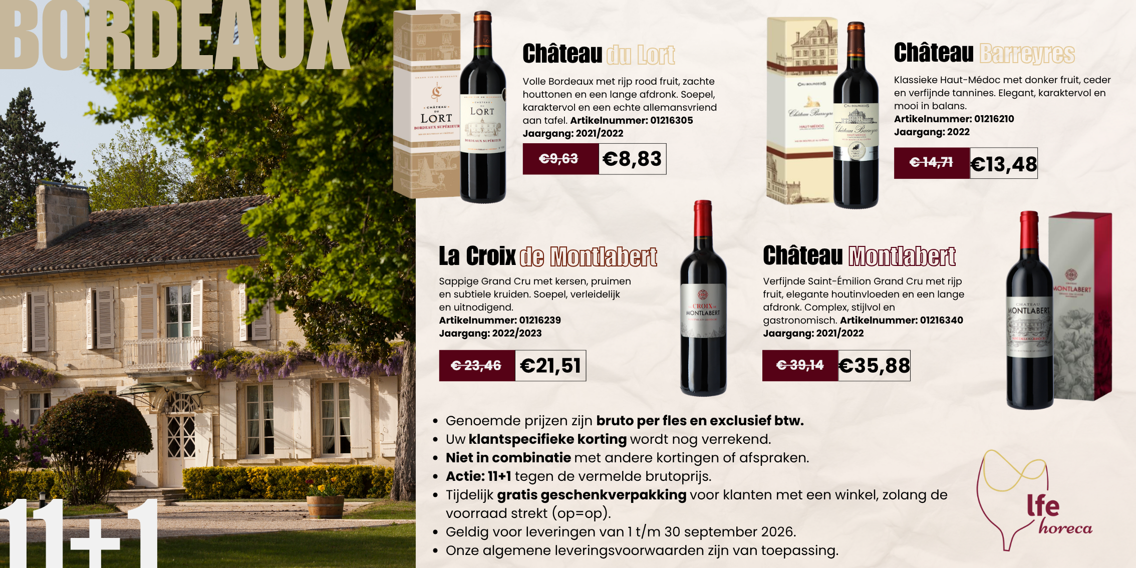 Bordeaux 11+1