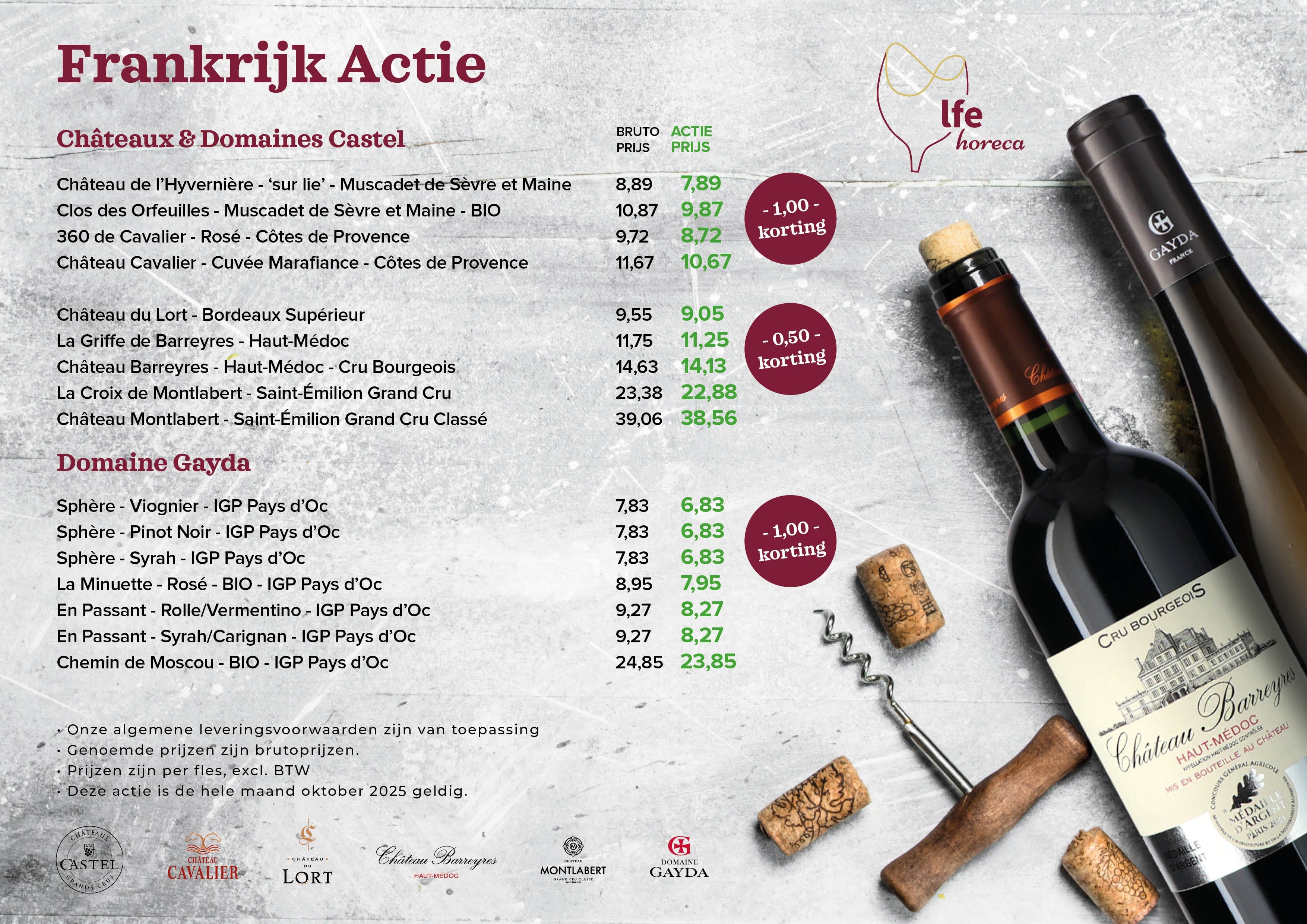 Oktober actie Frankrijk