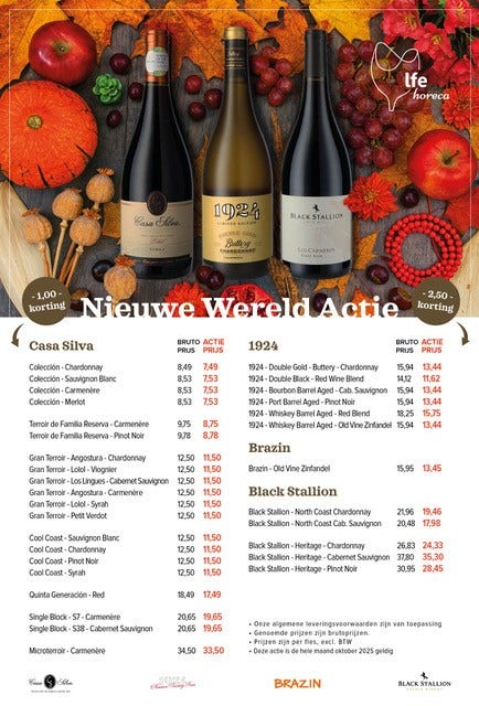 Oktober actie nieuwe wereld