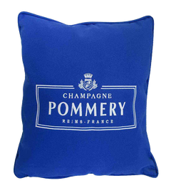Pommery Cushion Blue 40 x 40